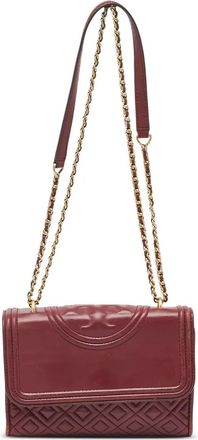 Tory Burch Borsa a spalla trapuntata Pre-owned - Rosso