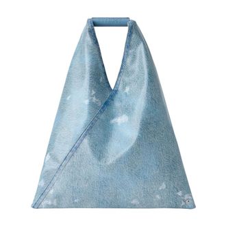 Maison Margiela Handbags, female, Blue, Size: ONE SIZE Small Japanese Handbag