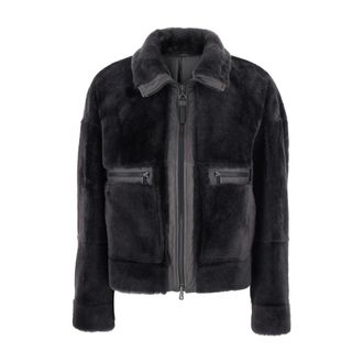 Brunello Cucinelli Dames, Jassen, Grijs, Maat: S