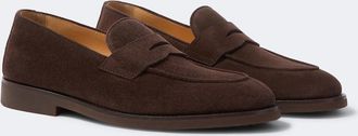 Brunello Cucinelli Suede penny loafers