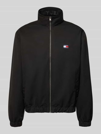 Tommy Jeans Regular Fit Blouson in Black, Gr&ouml;&szlig;e XXL