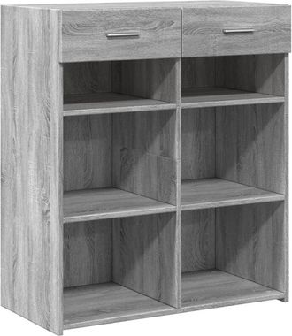 vidaXL Vidaxl - Aparador Madera De Ingenier&iacute;a Gris Sonoma 80x42,5x93 Cm
