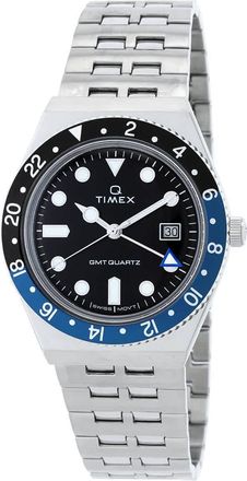 Timex Q Timex Quartz Black Dial Mens Watch TW2V38100