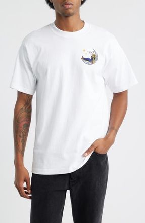 Market Night Rider Graphic T-Shirt in White at Nordstrom, Size Large