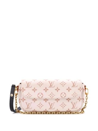 Louis Vuitton Ivy Wallet on Chain Monogram Dune Canvas crossbody bag - Toni neutri