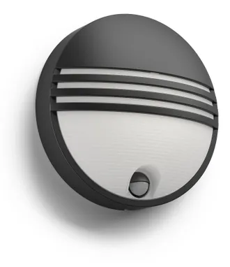 Philips Aplique Mural Exterior Negro 21,4 Cm
