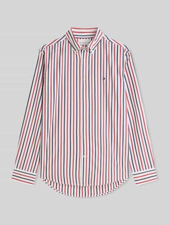 Tommy Hilfiger Regular Fit Freizeithemd aus reiner Baumwolle in Rot, Gr&ouml;&szlig;e XXL