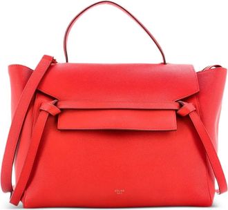 Celine Belt Bag Textured Leather Mini shoulder bag - Rood