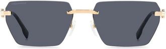 Dsquared2 Sunglasses D2 0102/S 807 2 K Gold/Black Unisex