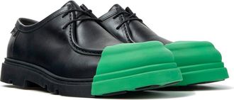 Camper Junction Leather Wallabee in Black at Nordstrom, Size 42
