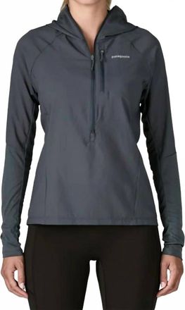 Patagonia Airshed Pro Pullover Sweatshirt In Smolder Blue