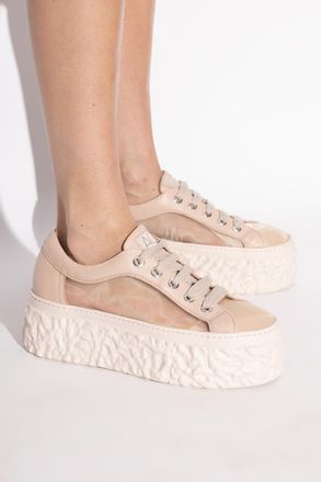 AGL Magma Mesh Shoes, Womens, Beige