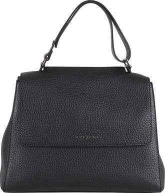 Orciani Sveva Soft Media Shoulder Bag - - Bags - Donna - Nero - ONE SIZE