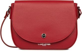 Lancaster Magnetische Flap Schoudertas Bao - Dames - Schoudertassen - Rood - ONE Size - Leer - Tassen