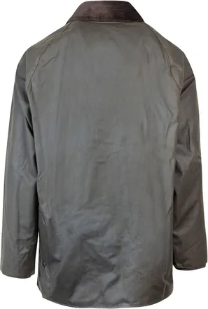 Barbour Mens Jacket Classic Bedale Olive Waxed Cotton