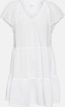 Velvet Eleanor cotton tiered minidress