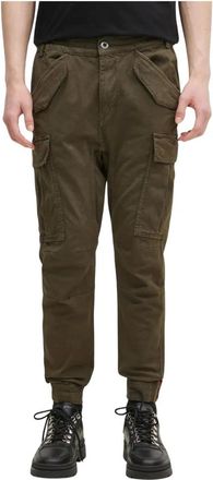 Alpha Industries Pantaloni Airman - - Trousers - Uomo - Verde - W33