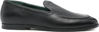 Vinny&rsquo;s Schoenen, Heren, Zwart, 44 EU, Leer, Marcel Loafers van Gekorreld Leer