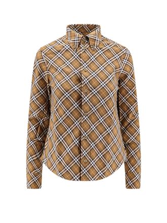 Burberry Organic Cotton Shirt-Donna