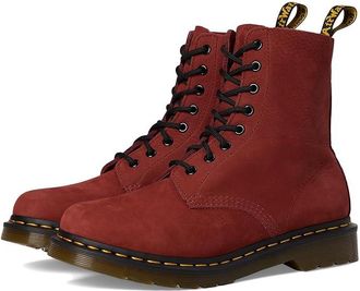 Dr. Martens 1460 Pascal Womens Boots Russet Red : UK 8 (US Womens 10) M, Textile/Synthetic