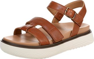 Vionic Womens Vionic Solana Slingback Sandals Tan / White J4525L1200