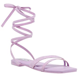 Steve Madden Garvan Sandal Lilac Suede GARV02S1-544 Womens