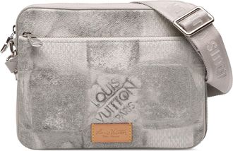 Louis Vuitton Pre-owned Womens Damier Salt Trio Messenger Bag - Light Grey Textile - One Size