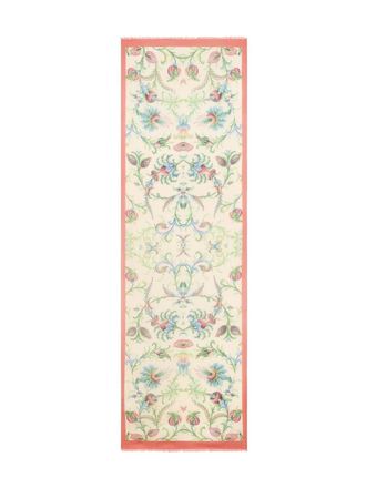 Etro Tosca floral-print scarf - women - Fabric - One Size - Neutrals
