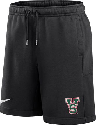 Nike Mens College Club (Mississippi Valley State University) Fleece Shorts in Black | M73891MVSU26-BLK