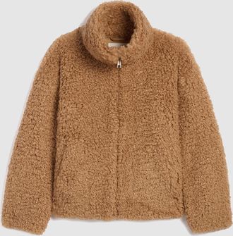 Apparis Veste Brooks Bouclette Camel