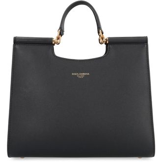 Dolce & Gabbana Dames, Tassen, Zwart, Maat: ONE Size Leer