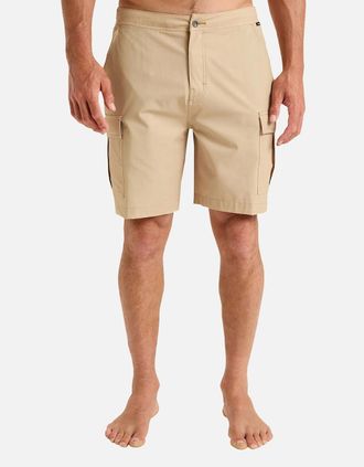 Quiksilver Mens Quiksilver Mens Half Jam Cargo 19 Cargo Shorts - Cream - Size: 38/32