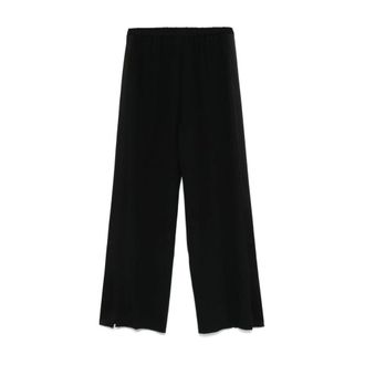 Forte_Forte Dames, Broeken, Zwart, Maat: S