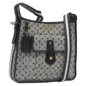 Louis Vuitton Pre-owned Cross Body Bags, female, Blue, Size: ONE SIZE Pre-owned Vintage Monogram Mini Shoulder Bag