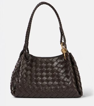 Bottega Veneta Parachute Medium Intrecciato leather tote bag