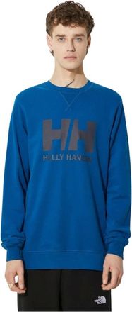 Helly Hansen Logo Crew Sweat - Sport - Hombre - Azul - S
