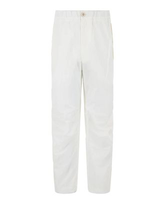 Ferragamo Mens Straight Leg Pants In Optic White