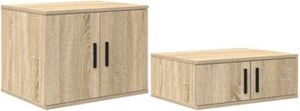 vidaXL Vidaxl - Storage Cabinet Sonoma oak 118 x 41 x 40 cm Engineered wood