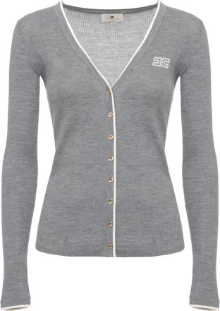 Elisabetta Franchi Donna, Maglie, Grigio, XS, new