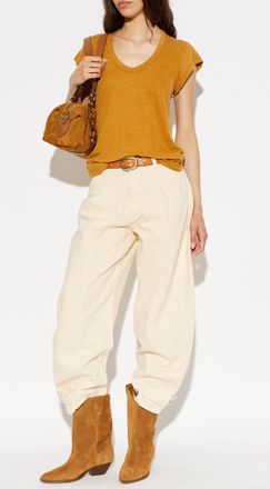 Isabel Marant T-shirt Zankou, Womens, Orange
