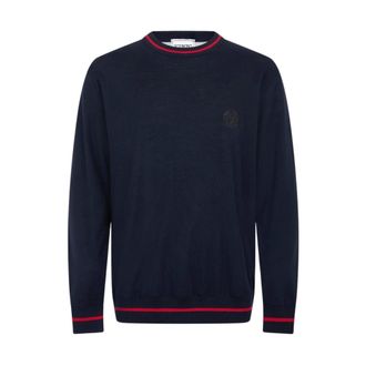 Iceberg Jersey de cuello redondo - Knitwear - Hombre - Azul - 2XL