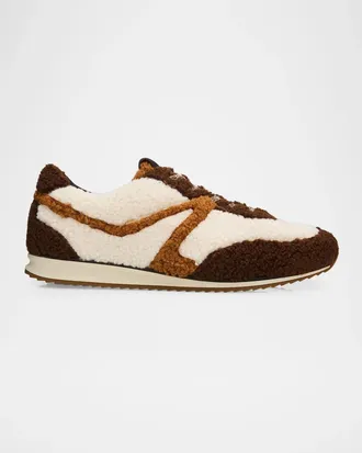 Rag & Bone Fleece Retro Runner Sneakers