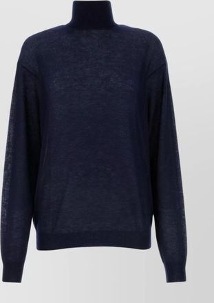 Prada cashmere ribbed turtleneck sweater