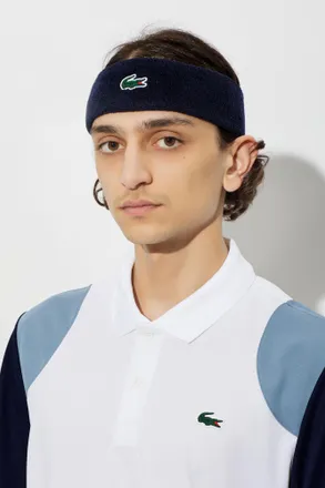 Lacoste Headband, Mens, Navy Blue