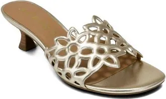 Aerosoles Kirah Sandal in Soft Gold Fx Metallic Nappa at Nordstrom, Size 5.5