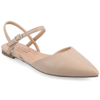 Journee Collection Women & apos;s SuperNatural Shades Narrow Width Martine Flats
