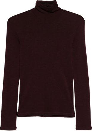 Forte_Forte Maglione a collo alto - Rosso