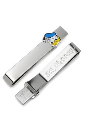 Cufflinks Inc. Donald Duck Tie Bar in Silver at Nordstrom