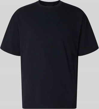 Strellson Regular Fit T-Shirt aus Baumwoll-Mix Modell GEZA-R in Dunkelblau, Gr&ouml;&szlig;e XXL