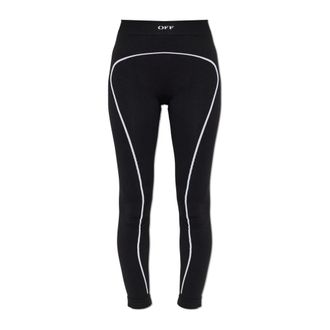 Off-white Dames, Broeken, Zwart, Maat: M/L